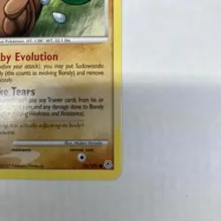 Pokemon Card - Bonsly Diamond and Pearl 71/130 Common Non Holo NM Near Mint TCG - Image 5