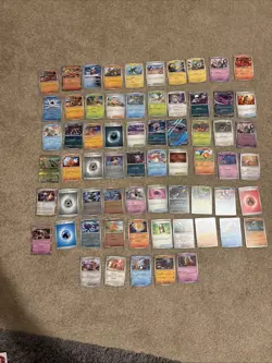 Bargain job lot Mixed Pokemon Cards X 65 Inc Japanese pokemon - Image 4