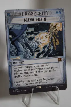 Mana Drain 11 Outlaws of Thunder Junction: Breaking News NM English 157 - Image 1