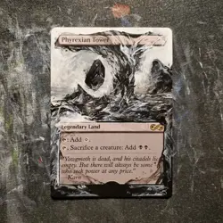 MTG Alter - Phyrexian Tower by RockyAlters - Image 1