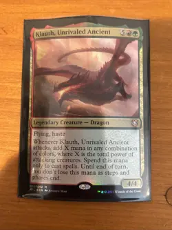 Klauth, Unrivaled Ancient - Foil Commander - Magic the Gathering Single - Image 1