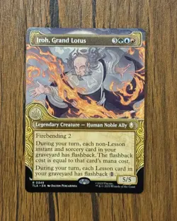 MTG Iroh, Grand Lotus (Showcase) Avatar: The Last Airbender NM - Image 1