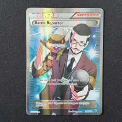 Battle Reporter 109/111 Furious Fists Full Art Pokemon Card - Image 2