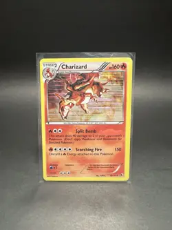 Charizard 19/113 Legendary Treasures Holo Pokemon Card - Image 1