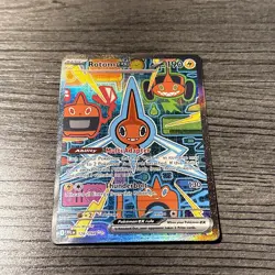 Rotom EX 126/094 Me02: Phantasmal Flames Holo SIR Pokemon Card Near Mint US - Image 1