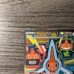 Rotom EX 126/094 Me02: Phantasmal Flames Holo SIR Pokemon Card Near Mint US - Image 2