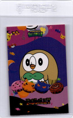 Pokemon Halloween Database pokemon card Rowlet - Image 1