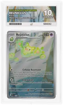 Pokemon TCG ACE 10 Gem Mint Reuniclus SVP 212 Promo Card - Image 3