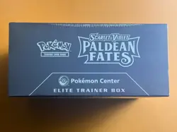 Pokemon Scarlet & Violet Paldean Fates Pokemon Center ETB Elite Trainer Box - Image 5
