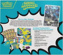 Pokemon Mega Evolution Ascended Heroes Pokemon Center Elite Trainer Box PRESALE - Image 2