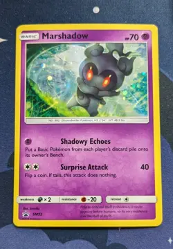 Marshadow SM93 Promo Pokemon Card TCG Holo Pokemon Trading Card Game Sun Moon NM - Image 1