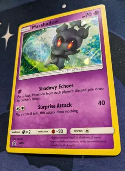 Marshadow SM93 Promo Pokemon Card TCG Holo Pokemon Trading Card Game Sun Moon NM - Image 4