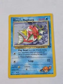 Misty's Magikarp - 88/132 Gym Challenge - Pokemon TCG - 2000 - Image 1