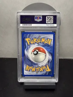 2001 Pokemon Espeon Neo Discovery Holo Rare 1/75 Unlimited English Stage 1 PSA 5 - Image 2