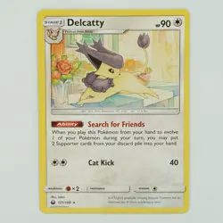 Delcatty 121/168 Rare Sun & Moon: Celestial Storm Pokemon Card - Image 1