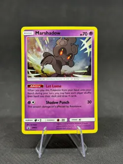 Marshadow SM85 Sun & Moon Holo Black Star Promo Pokemon TCG NM - Image 1