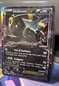 Pokemon TCG Umbreon-EX Fates Collide 55/124 Holo Holo Rare ex - Image 4