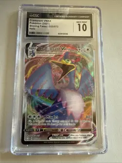 Cramorant Vmax 2021 Shining Fates Holo 055/072 CGC Mint 10 - Image 1