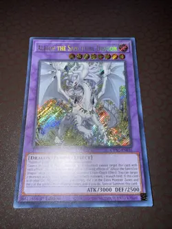 Yu-Gi-Oh! Albion the Sanctifire Dragon -CYAC-EN035- Secret Rare - 1st Edition NM - Image 1