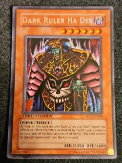 1x (VLP) Dark Ruler Ha Des - MC1-EN006 - Secret Rare - Limited Edition YuGiOh - Image 1