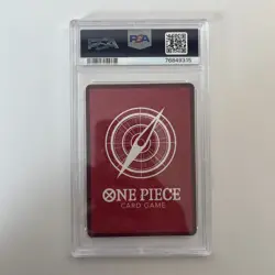 2022 One Piece JPN OP01-ROMANCE Dawn Alternate Art #001 Roronoa Zoro PSA 9 - Image 2
