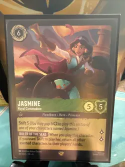 1x Jasmine - Royal Commodore - 84/204 - Legendary NM-Mint Disney Lorcana: Azurit - Image 1