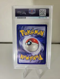 Pokemon TCG Ninetales Base Set Holo Unlimited Rare Card 12/102 PSA 6 - Image 2