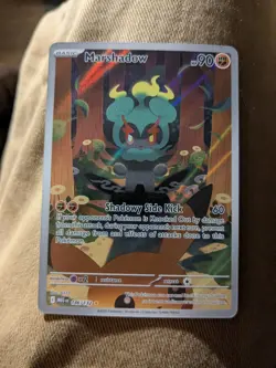 Pokemon TCG Marshadow Mega Evolution Illustration Rare Card 146/132 - Image 1