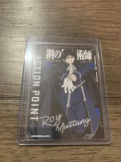 Union Arena Roy Mustang Action Point Full Metal Alchemist Card - Image 1