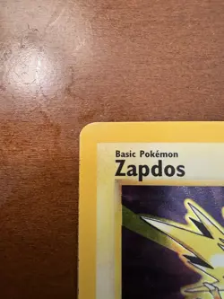 Pokemon TCG Zapdos Base Set Holo Unlimited Rare Card 16/102 LP Condition - Image 3