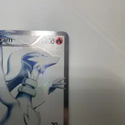 Pokemon TCG Reshiram Black White Holo Full Art Card 113/114 - Image 2
