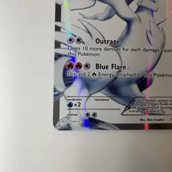Pokemon TCG Reshiram Black White Holo Full Art Card 113/114 - Image 4
