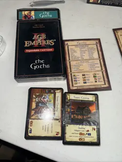 Award-winning Age of Empires II Expandable Card Game 100 card the Goths - Image 1