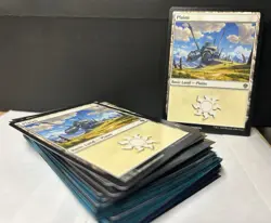 25x MTG Basic Plains Land Pack Assorted Sets (NM/LP) - Image 1