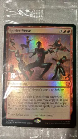 Spider-Verse Marvel's Spider-Man Foil Prerelease NM - Image 1