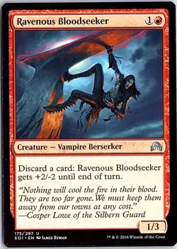 Ravenous Bloodseeker U Shadows over Innistrad 175 LP Magic - Image 1