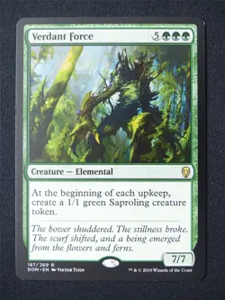 Verdant Force - DOM - Mtg Card #3G6 - Image 1