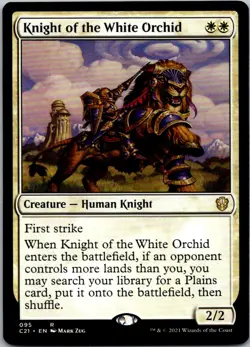 Knight of the White Orchid R Commander 2021 95 NM Normal - Image 1