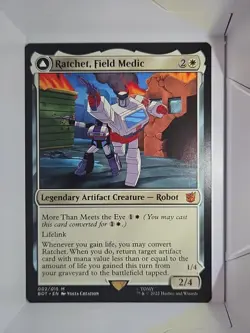 Ratchet, Field Medic - 2/15M - MTG - Universes Beyond: Transformers (BOT) - Image 1