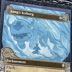 Aang's Iceberg (Showcase) Avatar: The Last Airbender Regular Mint! Rare - Image 3