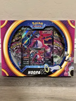 Pokemon TCG Hoopa V Collection Box SEALED w/ Evolving Skies, Fusion Strike - Image 1
