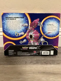 Pokemon TCG Hoopa V Collection Box SEALED w/ Evolving Skies, Fusion Strike - Image 2