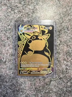 Pokemon TCG Pikachu Vmax TG29/TG30 Lost Origin Trainer Gallery Gold Card - Image 1