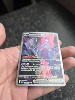 Pokemon TCG - Team Rocket's Mewtwo ex 231/182 Destined Rivals - Image 2