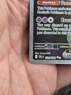 Pokemon TCG - Team Rocket's Mewtwo ex 231/182 Destined Rivals - Image 4