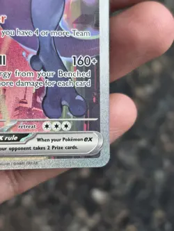 Pokemon TCG - Team Rocket's Mewtwo ex 231/182 Destined Rivals - Image 5