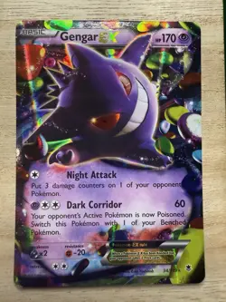 GENGAR EX #34/119 - Phantom Forces Ultra Rare - Pokemon TCG - Image 1