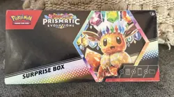 Factory Sealed Pokemon TCG Eevee Prismatic Evolutions Surprise Box - - Image 1