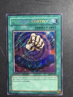 1x Mesmeric Control - SOI-ENSE4 - Secret Rare - Limited Edition YuGiOh LP - Image 1
