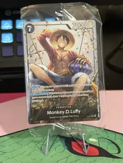 One Piece Monkey D. Luffy P-075 English Promo Tin Vol 2 Exclusive Sealed FOIL! - Image 1